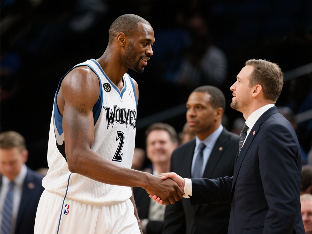 森林狼易主后欲修复与加内特破裂关系 随着球队的易主和新管理层的到来,森林狼正